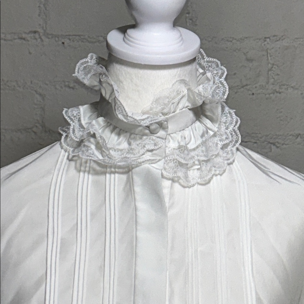 Lloyd Williams Victorian ruffle blouse